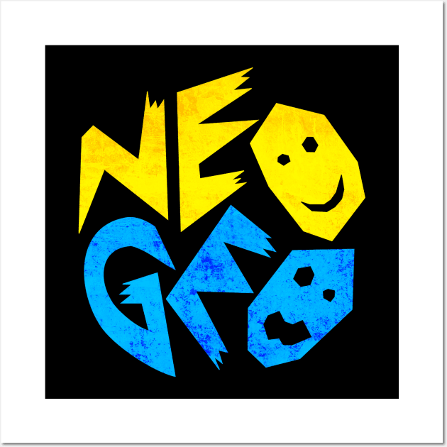 Neo Geo Logo Wall Art by Super Retro City